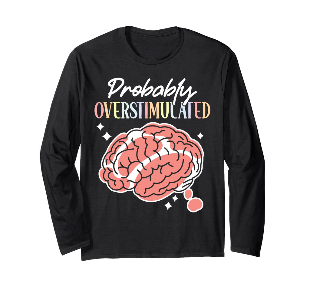 Anxiety Introvert Mental Health T-Shirt - Custom Art Print Men Women - T-Shirt, Sweatshirt, Hoodie