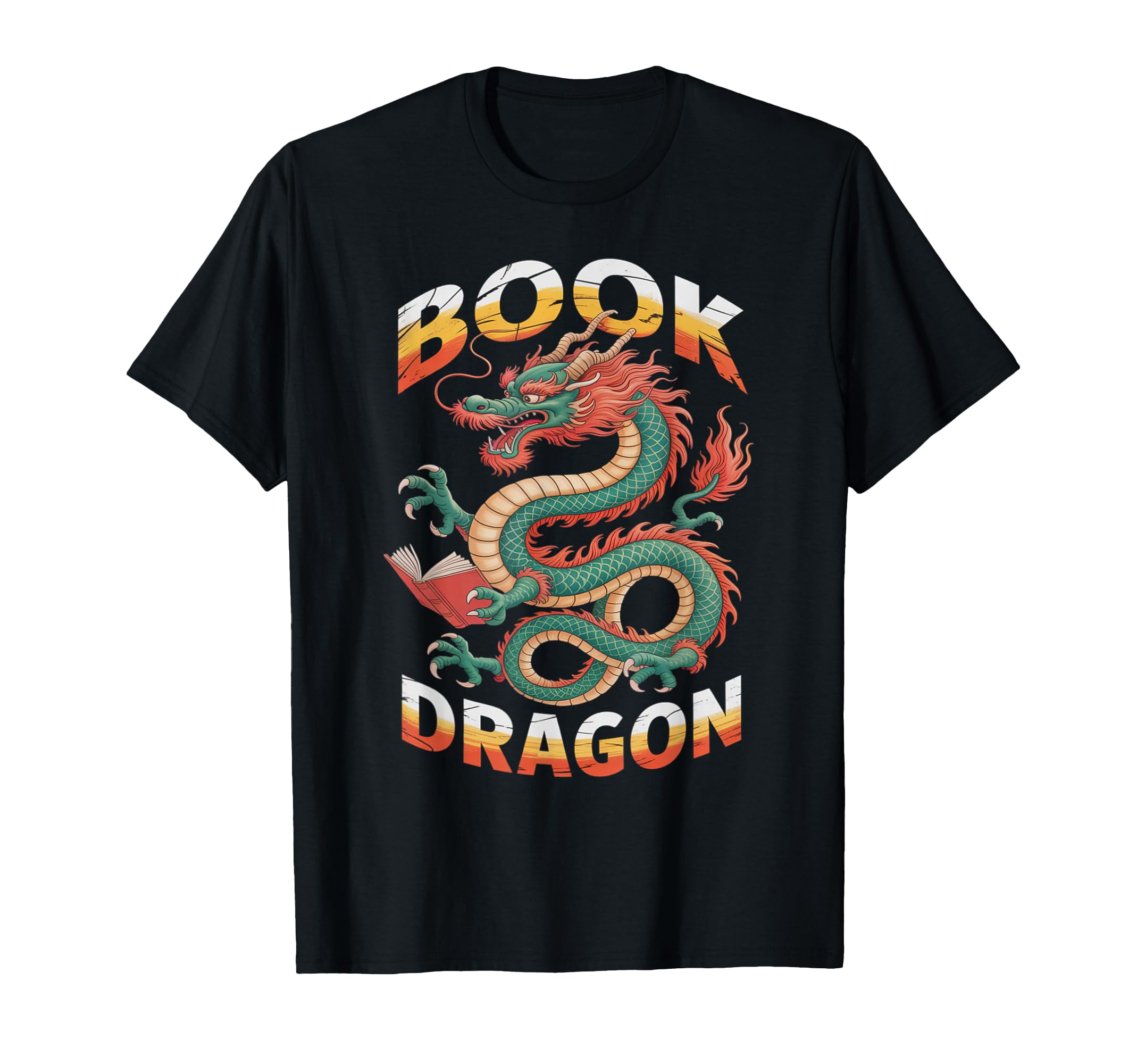 America Bookworm Be Book Dragon T-Shirt - Fun Novelty Design Unisex - T-Shirt, Sweatshirt, Hoodie