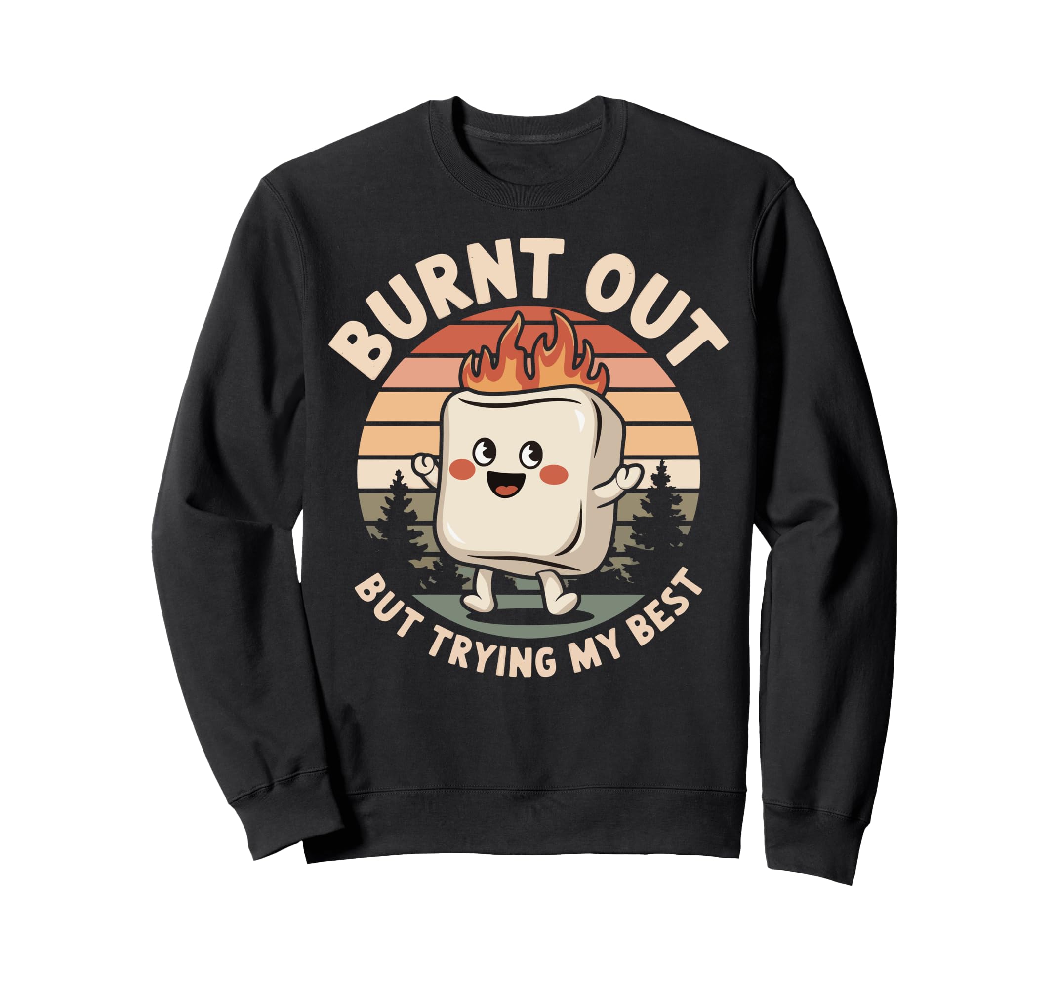 Burnout Self Care Motivational Positivity T-Shirt - Novelty Apparel Unisex - T-Shirt, Sweatshirt, Hoodie