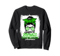 Messy Bun Support Awareness Sweatshirt - Fun Novelty Design for Adults - T-Shirt, Sweatshirt, Hoodie