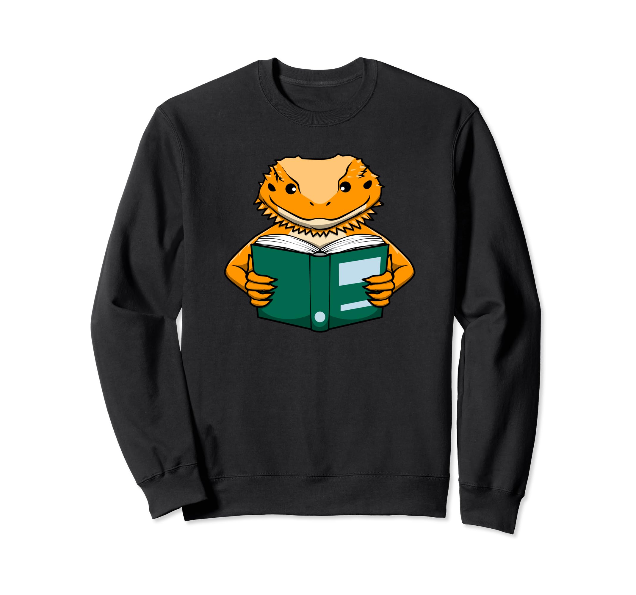 Lizards Reading Books Literature Sweatshirt - Custom Art Print for Adults - T-Shirt, Sweatshirt, Hoodie
