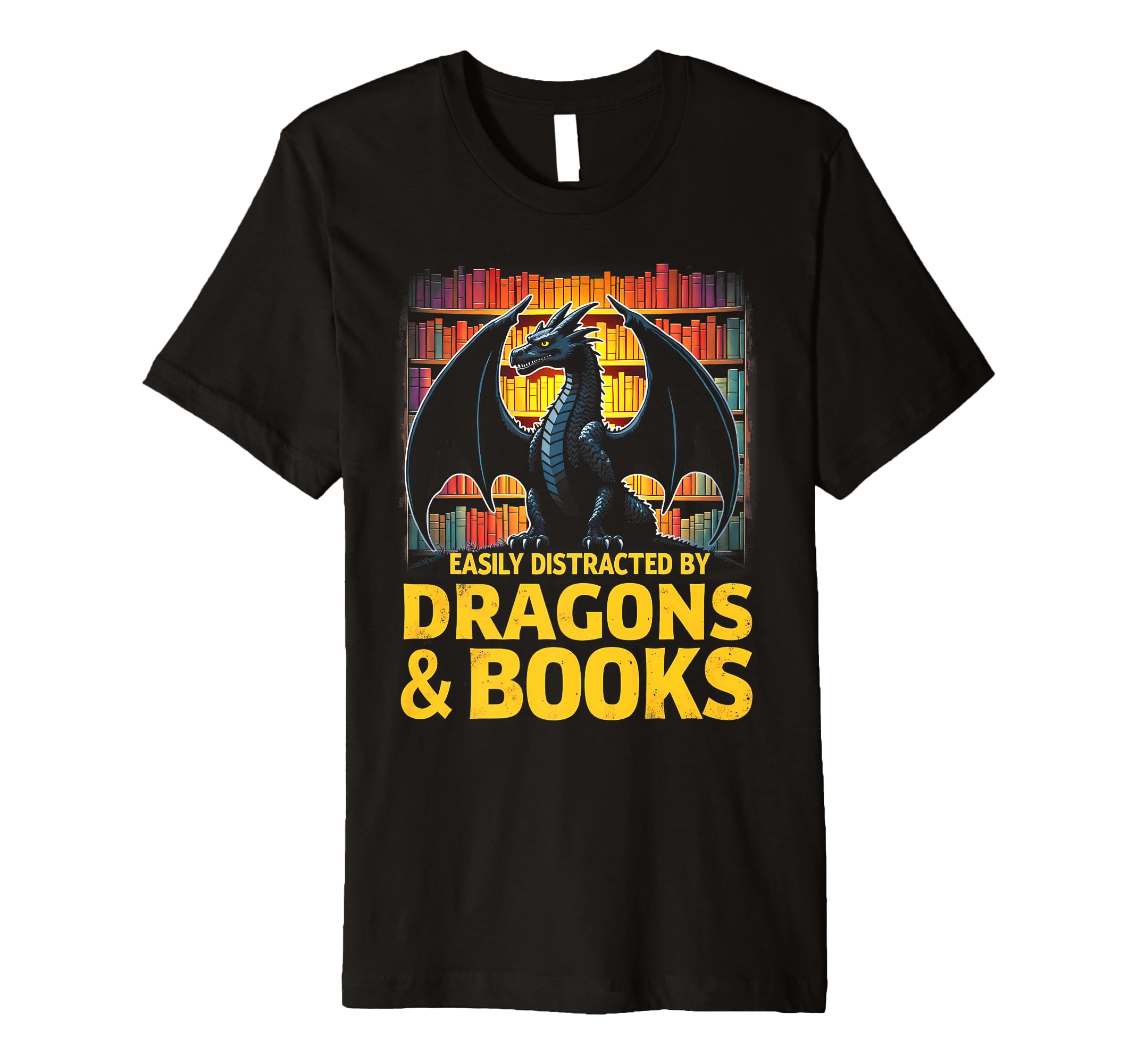 Reading Lover Easily Distracted T-Shirt - Novelty Apparel Men Women - T-Shirt, Sweatshirt, Hoodie