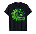 Its Okay To Not Be Okay Sunflower Mental T-Shirt - Graphic Print Unisex - T-Shirt, Sweatshirt, Hoodie