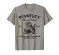 Purrfect Book Club Cat Reading Funny T-Shirt - Streetwear Style Unisex - T-Shirt, Sweatshirt, Hoodie