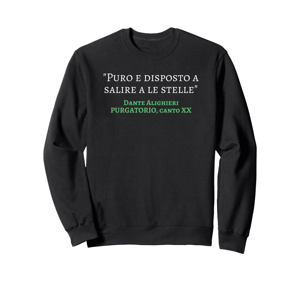 Divine Comedy Purgatorio Salire Le Sweatshirt - Novelty Apparel Men Women - T-Shirt, Sweatshirt, Hoodie
