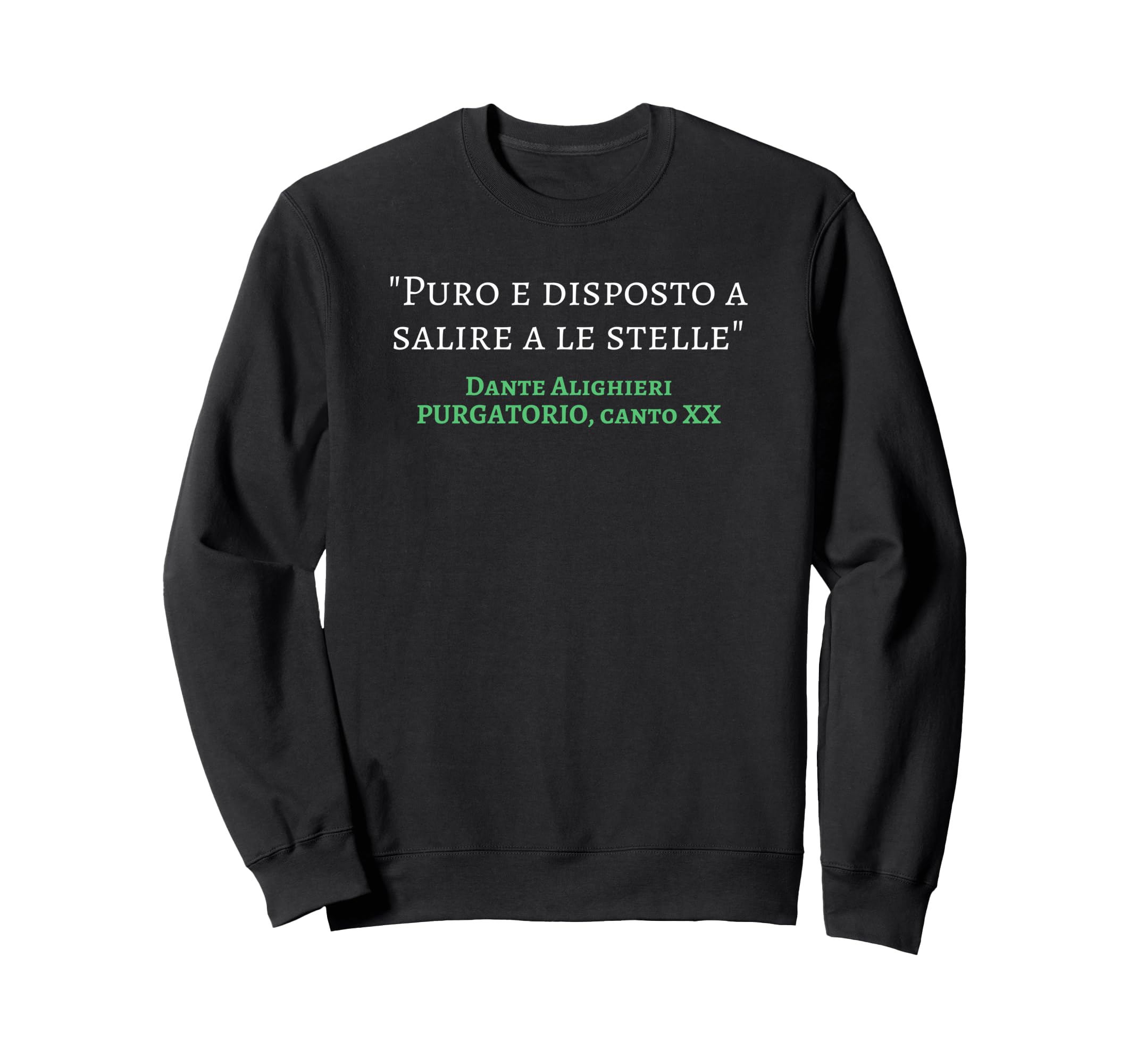 Divine Comedy Purgatorio Salire Le Sweatshirt - Novelty Apparel Men Women - T-Shirt, Sweatshirt, Hoodie