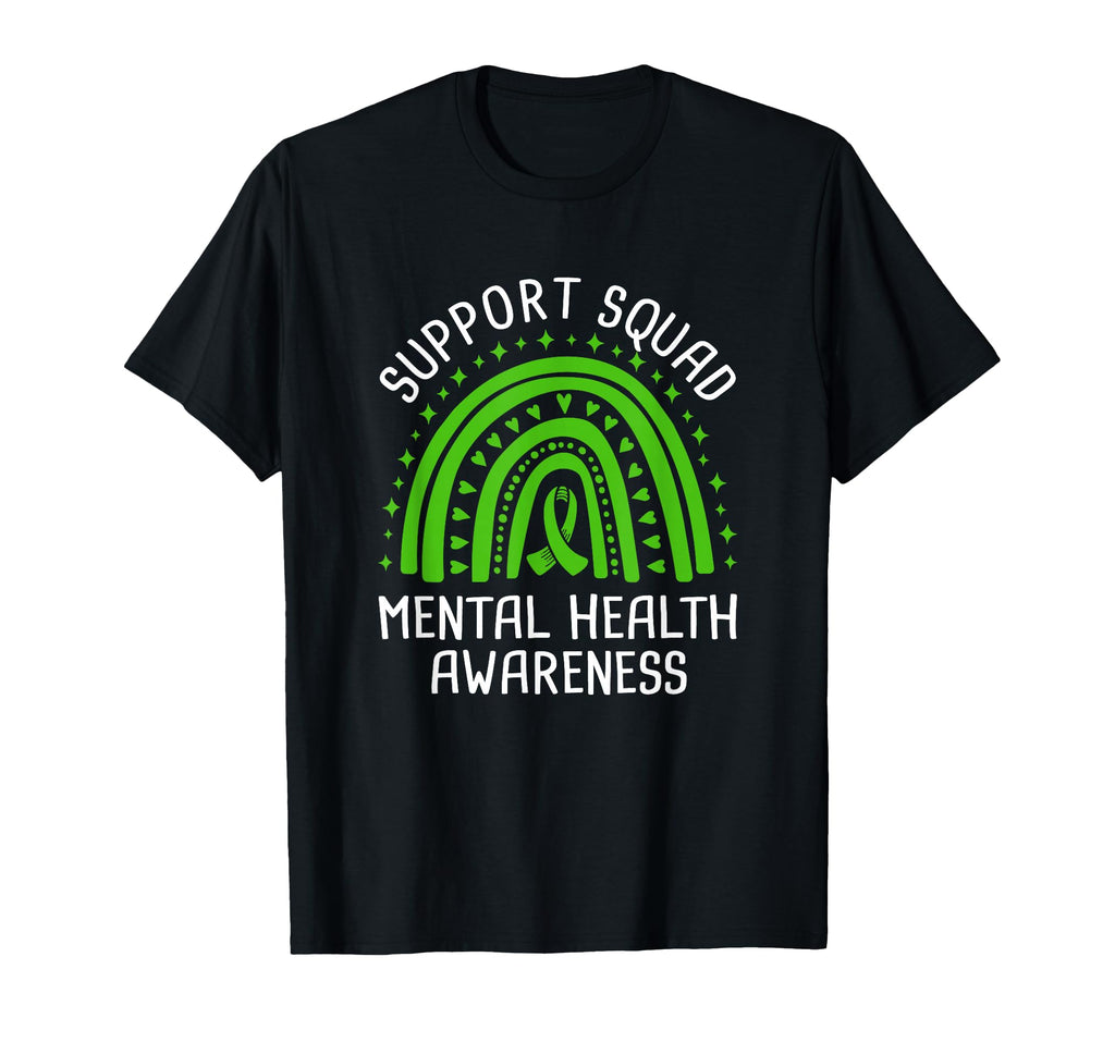 Support Squad Mental Health T-Shirt - Aesthetic Graphic for Adults - T-Shirt, Sweatshirt, Hoodie