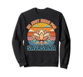 Im Just Here Savasana Yoga Meditation Sweatshirt - Custom Art Print Unisex - T-Shirt, Sweatshirt, Hoodie