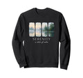 Serenity State Calm Peaceful Nature Sweatshirt - Trendy Graphic for Adults - T-Shirt, Sweatshirt, Hoodie