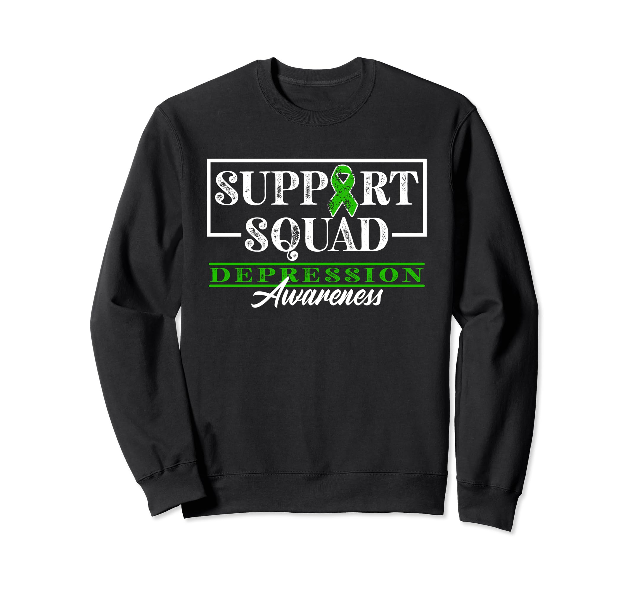 Support Awareness Squad I Mental Health Sweatshirt - Graphic Print Unisex - T-Shirt, Sweatshirt, Hoodie