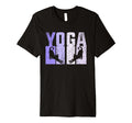 Meditation Kitten Cat Yoga Poses T-Shirt - Minimalist Print for Adults - T-Shirt, Sweatshirt, Hoodie