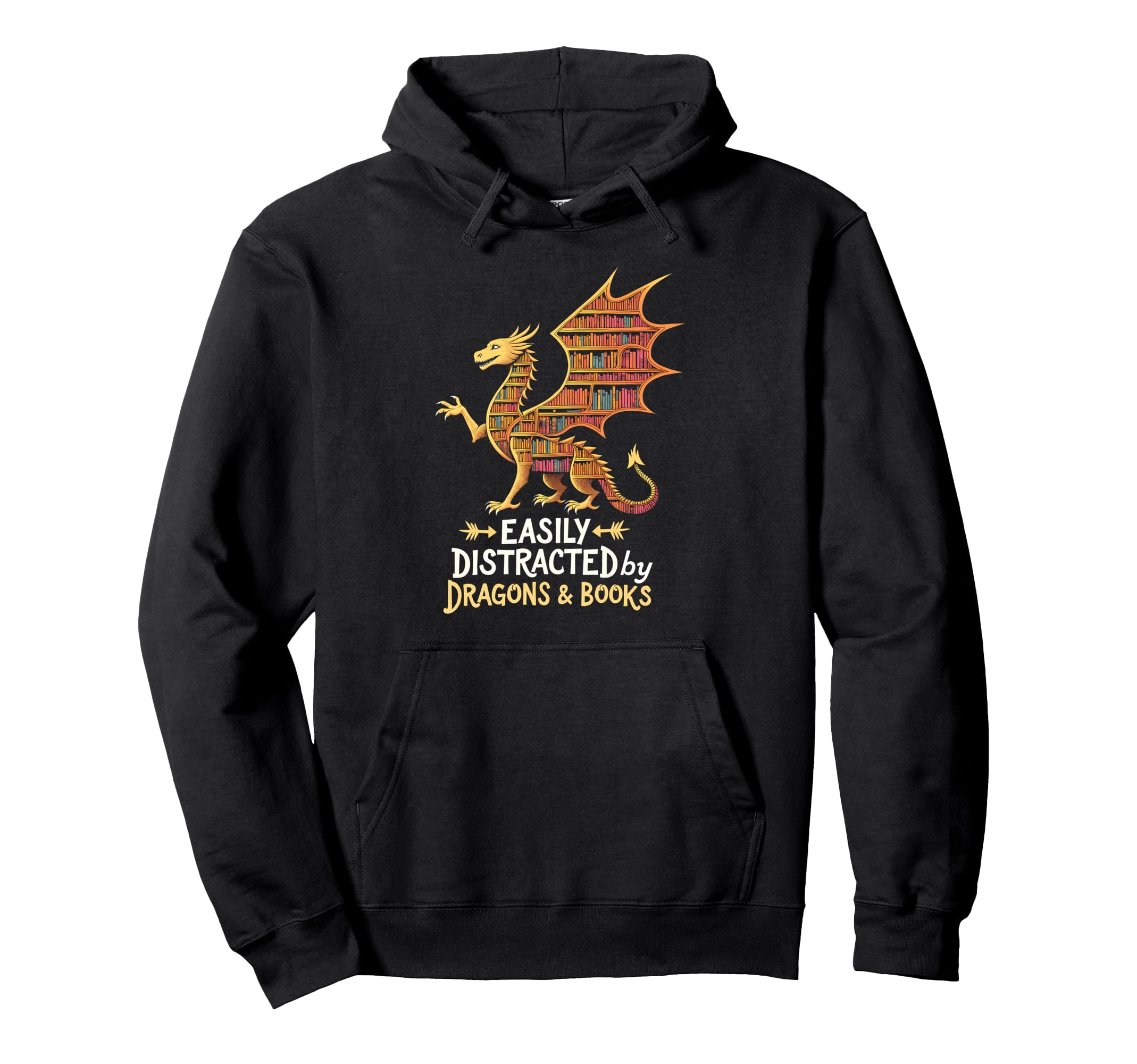 Imaginative Easily Distracted Hoodie - Aesthetic Graphic for Adults - T-Shirt, Sweatshirt, Hoodie