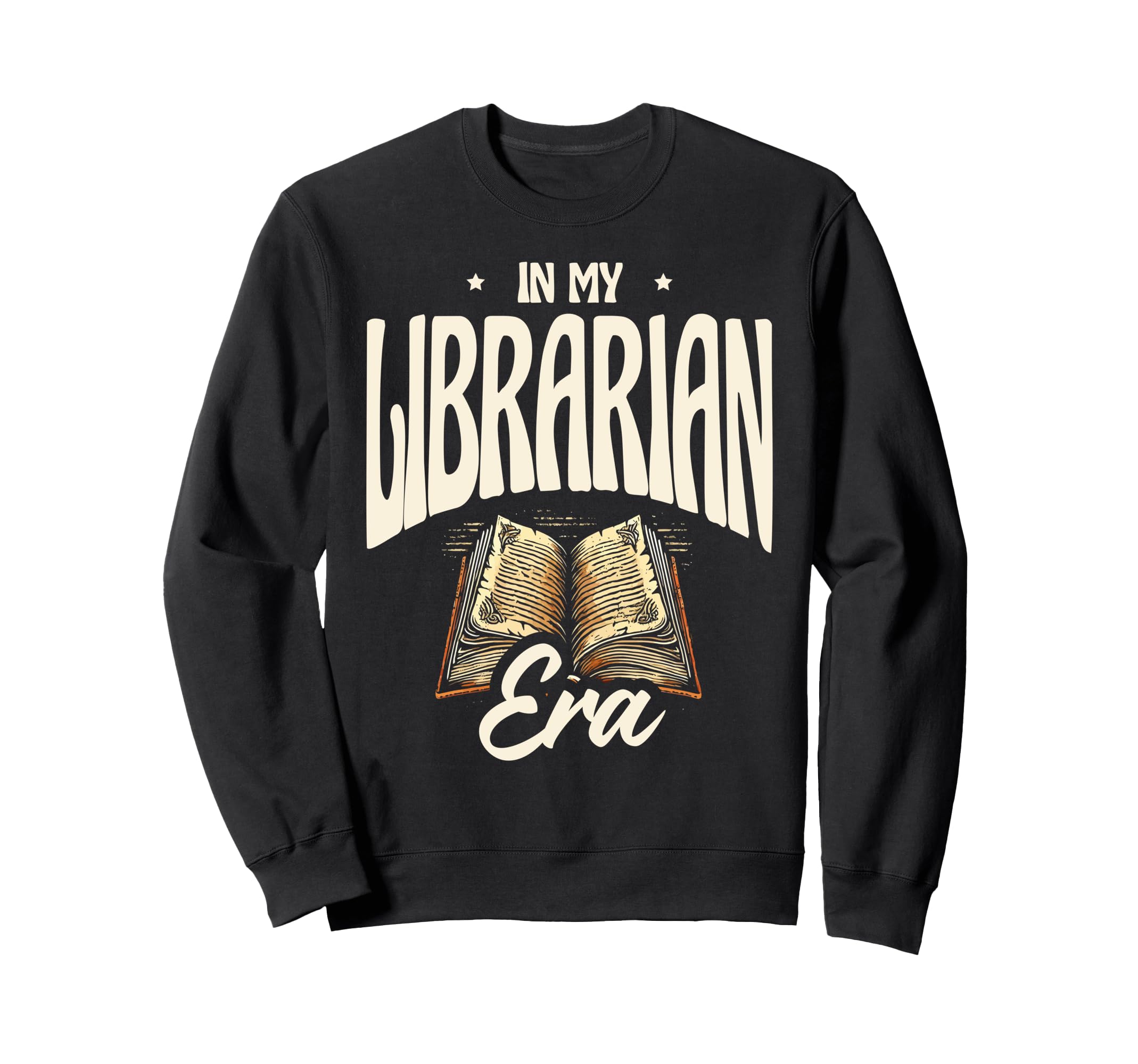 My Librarian Era Library Book Sweatshirt - Novelty Apparel for Adults - T-Shirt, Sweatshirt, Hoodie