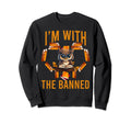 Im Banned Heart Funny Reading Owl Sweatshirt - Minimalist Print Unisex - T-Shirt, Sweatshirt, Hoodie