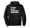 Hobby Self Care Scuba Divers Hoodie - Fun Novelty Design for Adults - T-Shirt, Sweatshirt, Hoodie