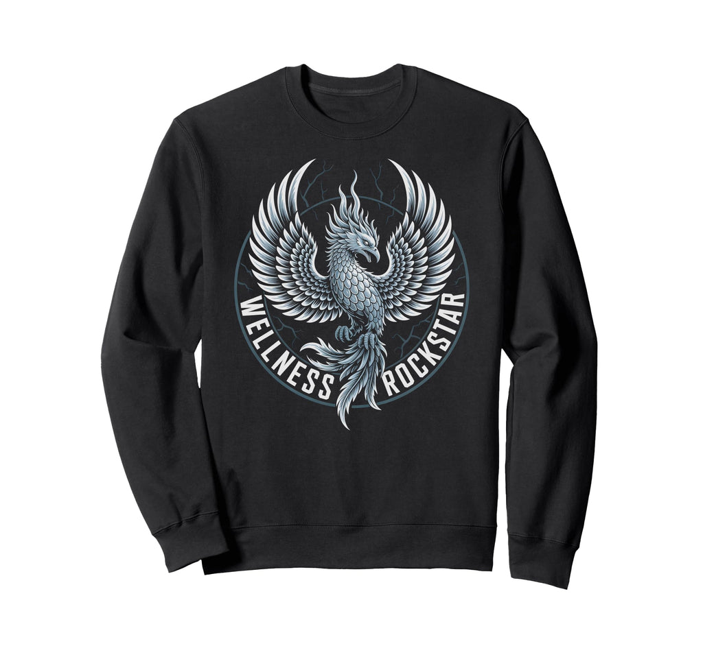 Wellness Rockstar Recovery Injury Sweatshirt - Streetwear Style for Adults - T-Shirt, Sweatshirt, Hoodie
