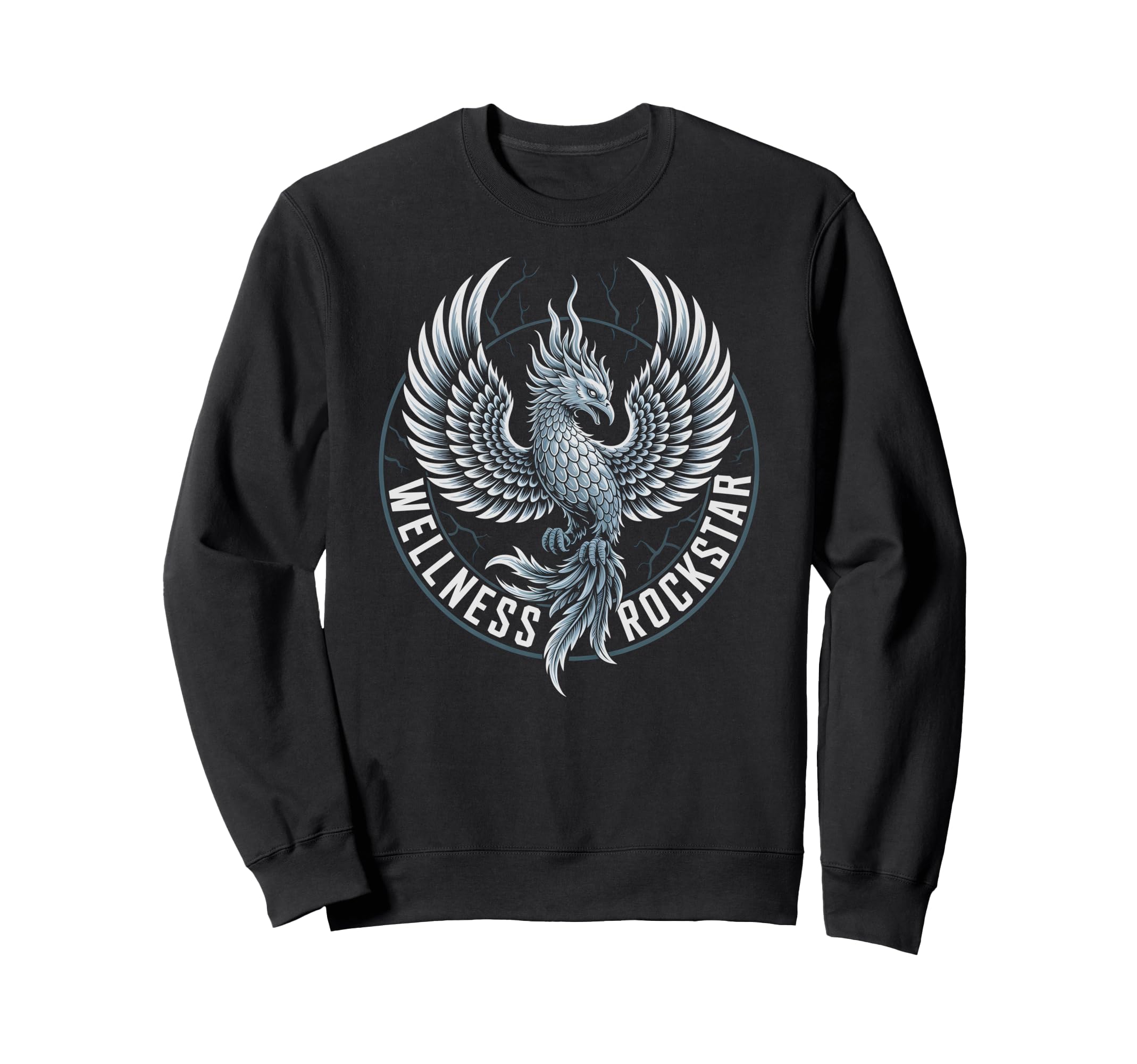 Wellness Rockstar Recovery Injury Sweatshirt - Streetwear Style for Adults - T-Shirt, Sweatshirt, Hoodie