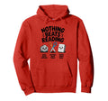 Nothing Beats Reading Rock Paper Scissors Hoodie - Custom Art Print Unisex - T-Shirt, Sweatshirt, Hoodie