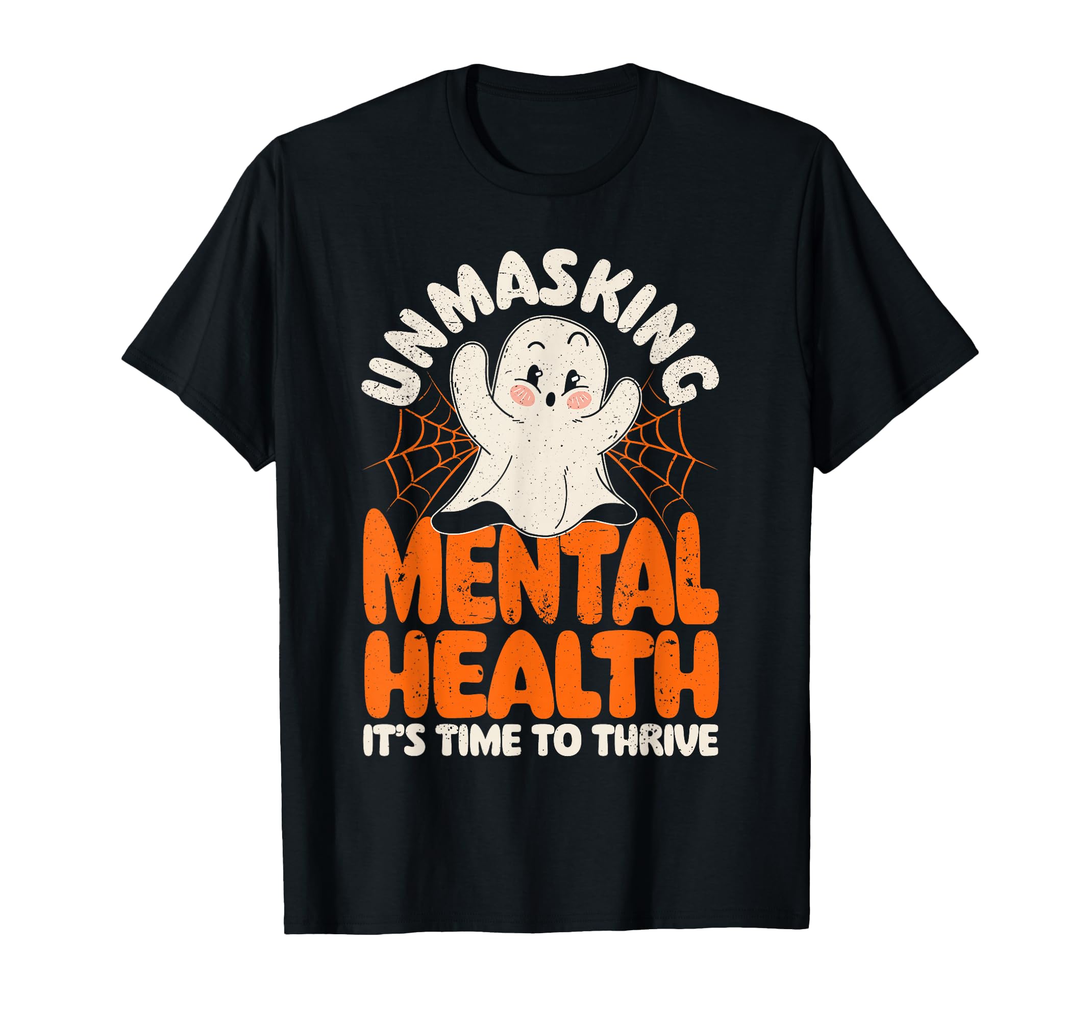 Mental Health Unmasking Mental Health T-Shirt - Minimalist Print Men Women - T-Shirt, Sweatshirt, Hoodie