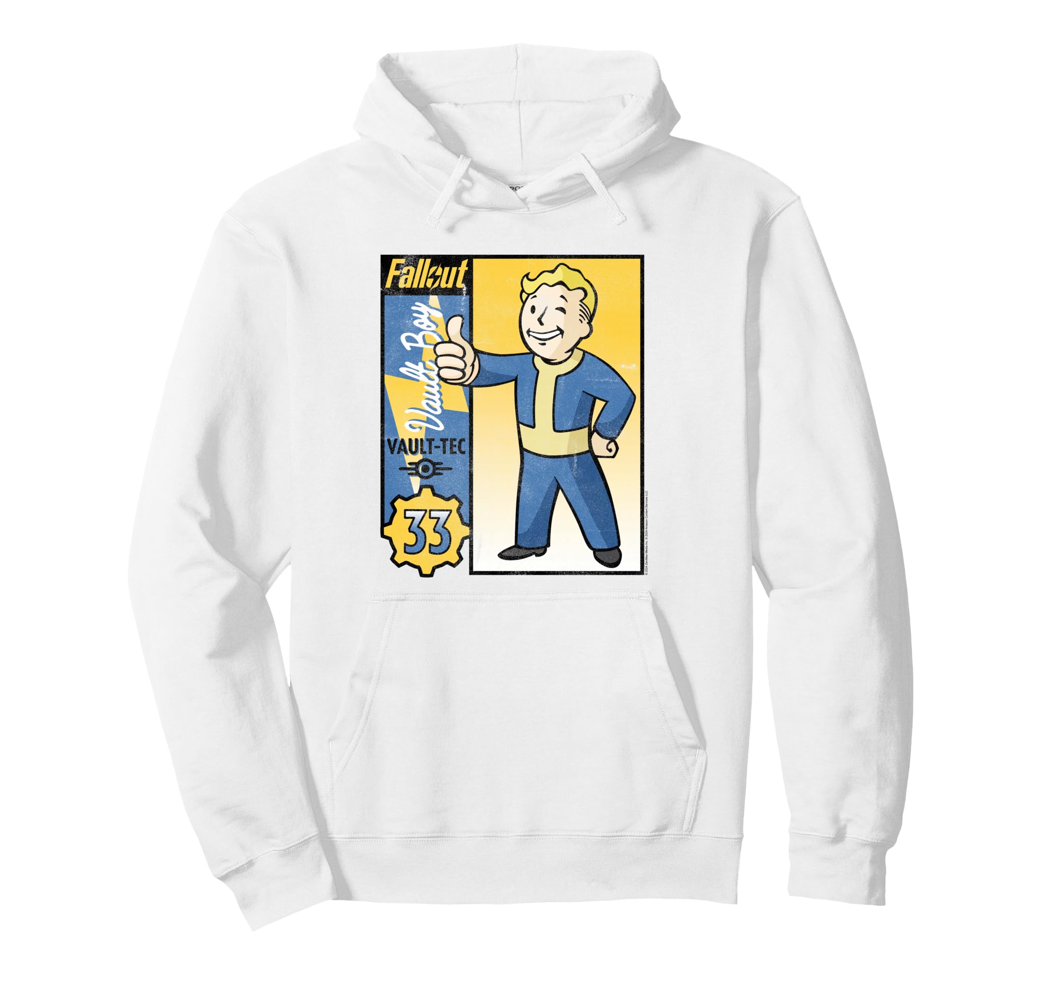 Fallout Vault Tec Trading Card Tv Show Hoodie - Streetwear Style Unisex - T-Shirt, Sweatshirt, Hoodie