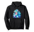 Mermaid Reading Hoodie - Fun Novelty Design Men Women - T-Shirt, Sweatshirt, Hoodie