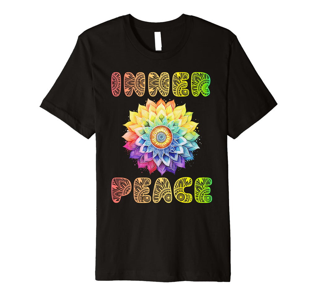 Inner Peace Inspirational Uplifting Radiant T-Shirt - Trendy Graphic Unisex - T-Shirt, Sweatshirt, Hoodie