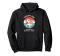 Dog Lover Wagging Away Worries Therapy Hoodie - Custom Art Print Men Women - T-Shirt, Sweatshirt, Hoodie