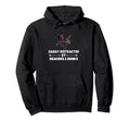Easily Distracted Dragons And Books Funny Hoodie - Trendy Graphic Unisex - T-Shirt, Sweatshirt, Hoodie