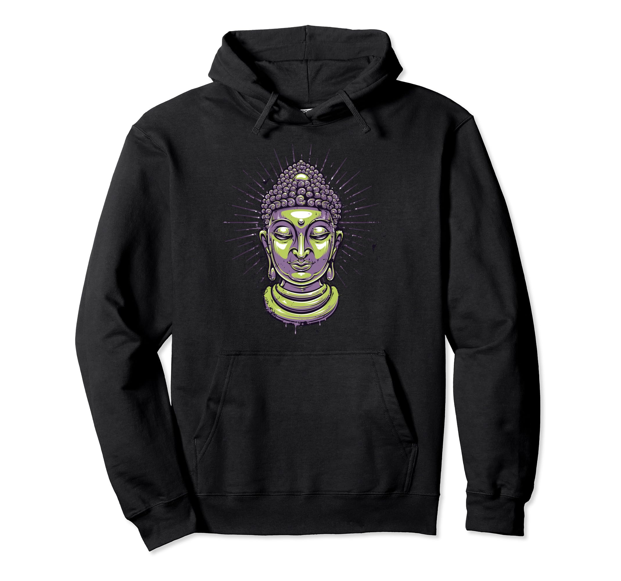 Buddha Buddhist Buddhism Gautama Zen Yoga Hoodie - Aesthetic Graphic Unisex - T-Shirt, Sweatshirt, Hoodie