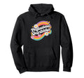 Professional Overthinker Groovy 70S Hoodie - Graphic Print for Adults - T-Shirt, Sweatshirt, Hoodie