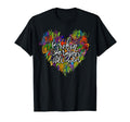 Broken Crayons Still Color Heart Mental T-Shirt - Graphic Print Men Women - T-Shirt, Sweatshirt, Hoodie