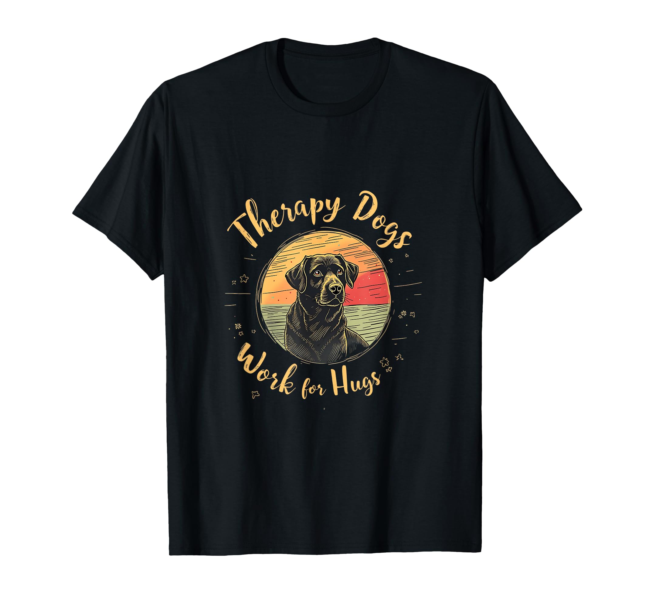 Dogs Therapy Hugs Dog Cuddles T-Shirt - Streetwear Style Men Women - T-Shirt, Sweatshirt, Hoodie