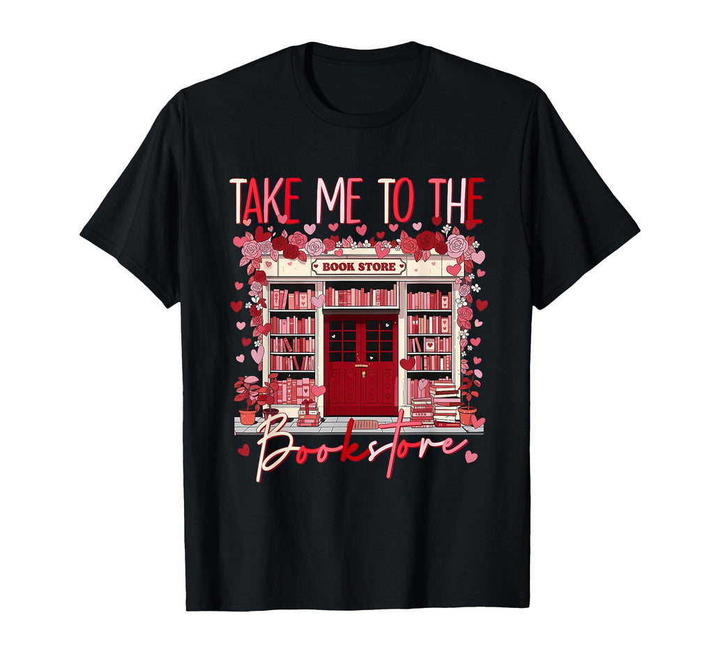 Valentines Day Book Lover Reading T-Shirt - Fun Novelty Design Men Women - T-Shirt, Sweatshirt, Hoodie