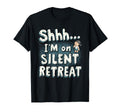 Silent Retreat Participants Mindfulness T-Shirt - Minimalist Print Unisex - T-Shirt, Sweatshirt, Hoodie