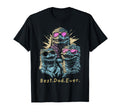 Best Dad Ever Funny Monster Fathers Day T-Shirt - Custom Art Print Unisex - T-Shirt, Sweatshirt, Hoodie