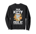 Kitten Cat Owner Positivity Self Sweatshirt - Unique Graphic for Adults - T-Shirt, Sweatshirt, Hoodie