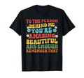 To Person Behind Me Youre Amazing T-Shirt - Minimalist Print Men Women - T-Shirt, Sweatshirt, Hoodie