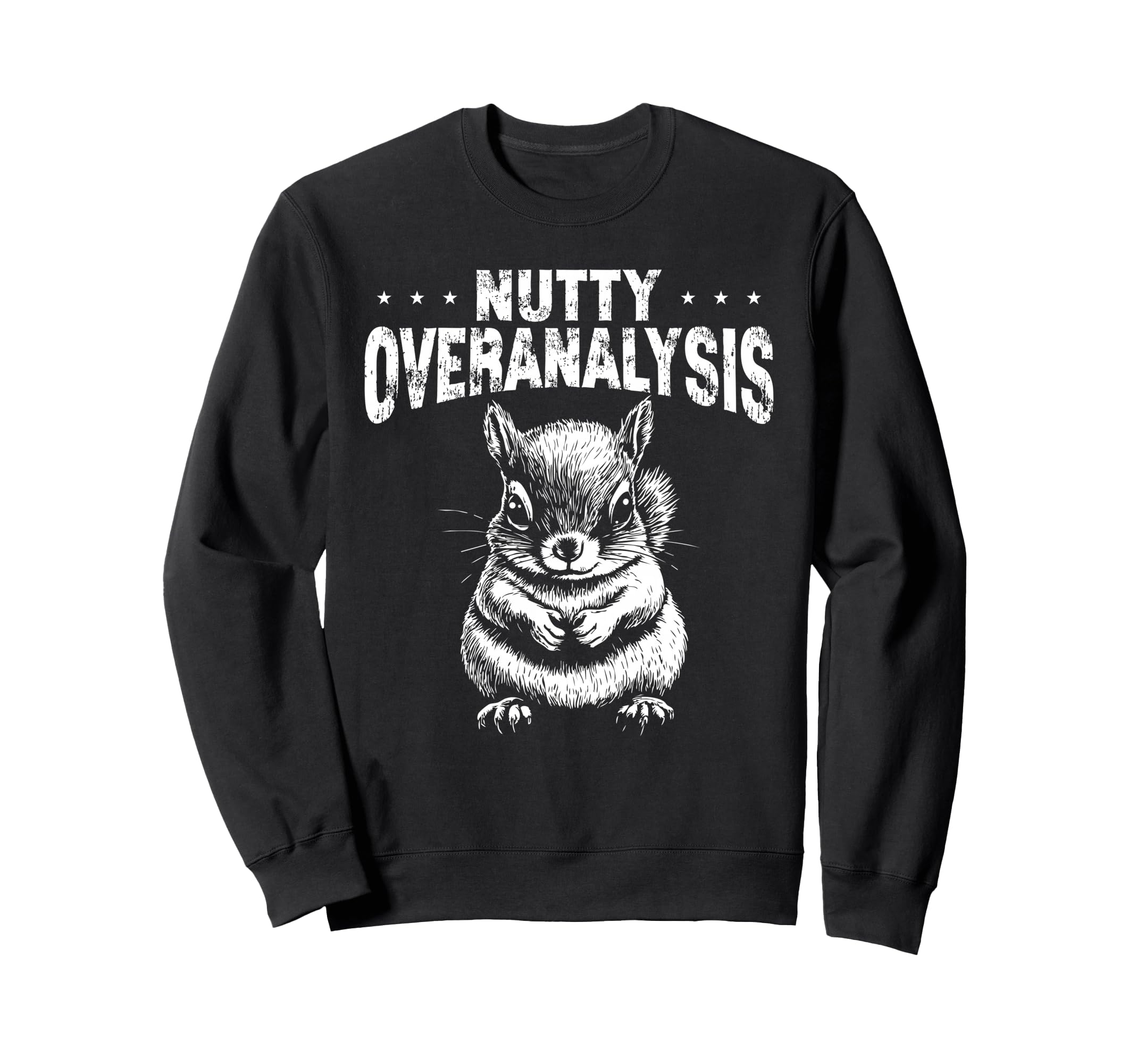Nutty Squirrel Overthinkers And Sweatshirt - Aesthetic Graphic Unisex - T-Shirt, Sweatshirt, Hoodie