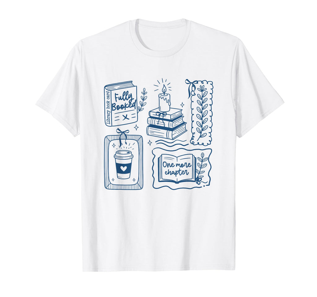 One More Chapter Coffee And Books T-Shirt - Streetwear Style for Adults - T-Shirt, Sweatshirt, Hoodie