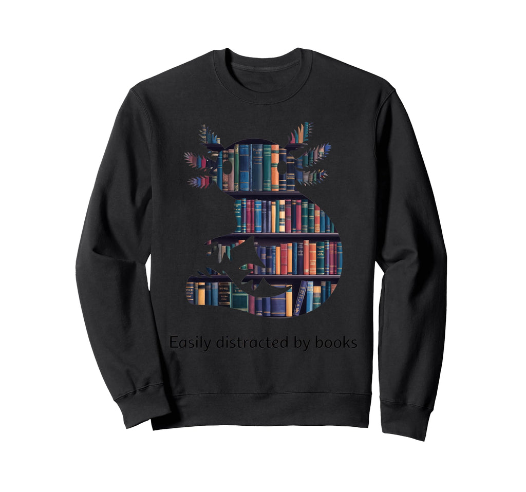 Axolotl Birthday Party Favors Books Sweatshirt - Graphic Print Men Women - T-Shirt, Sweatshirt, Hoodie
