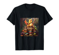 Book Nerd Dragon Reading Library T-Shirt - Streetwear Style Unisex - T-Shirt, Sweatshirt, Hoodie