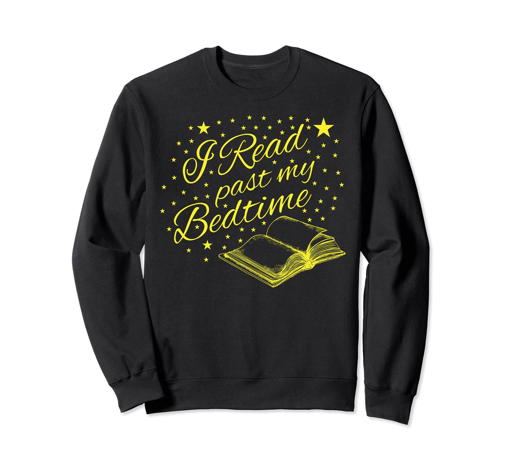 Bibliophile Book Nerd I Read Past Sweatshirt - Minimalist Print Men Women - T-Shirt, Sweatshirt, Hoodie