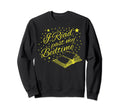 Bibliophile Book Nerd I Read Past Sweatshirt - Minimalist Print Men Women - T-Shirt, Sweatshirt, Hoodie