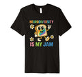 Neurodiversity Is My Jam Rainbow T-Shirt - Casual Everyday Wear Men Women - T-Shirt, Sweatshirt, Hoodie