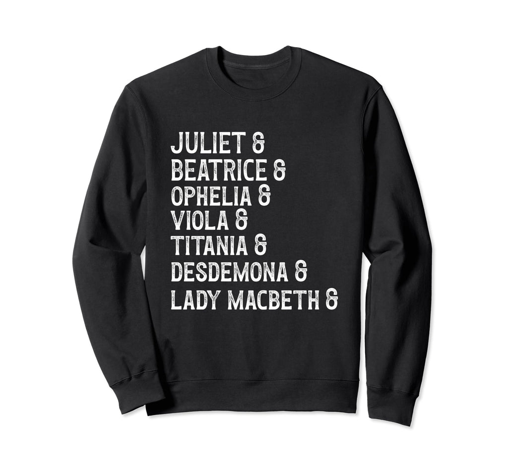 Female Characters William Sweatshirt - Custom Art Print for Adults - T-Shirt, Sweatshirt, Hoodie