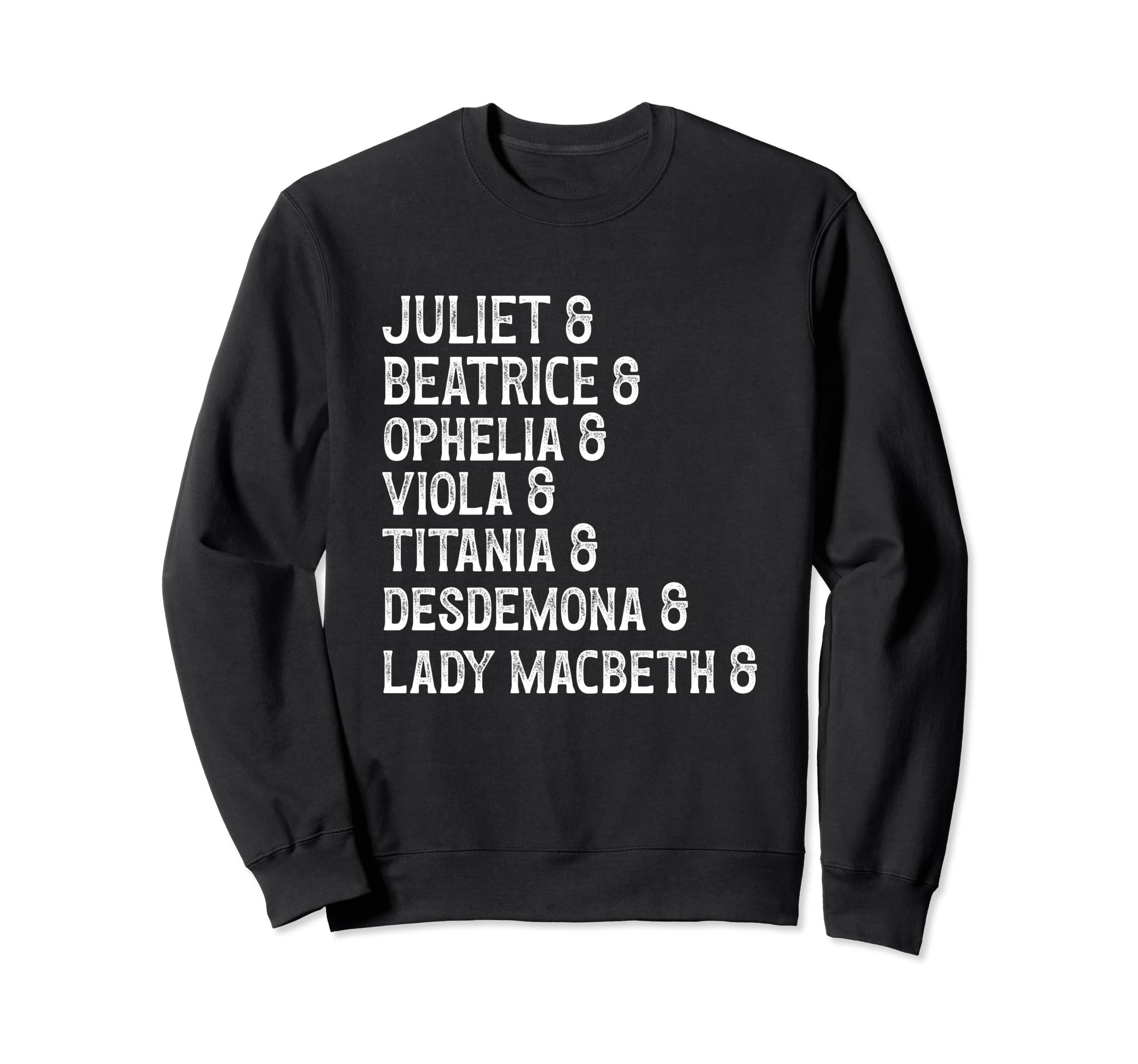 Female Characters William Sweatshirt - Custom Art Print for Adults - T-Shirt, Sweatshirt, Hoodie