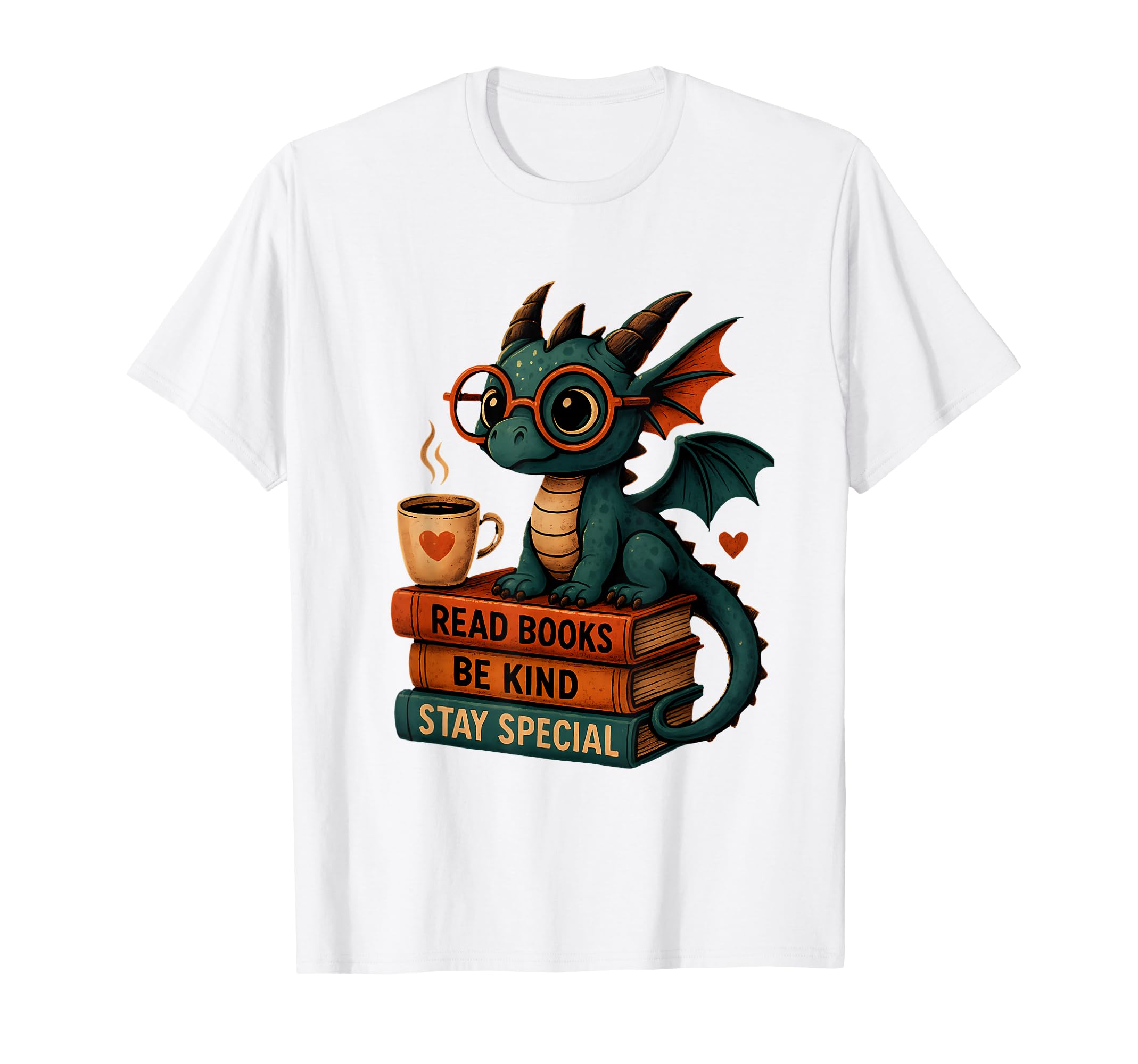 Book Lovers Reading Dragon Reading T-Shirt - Aesthetic Graphic Unisex - T-Shirt, Sweatshirt, Hoodie