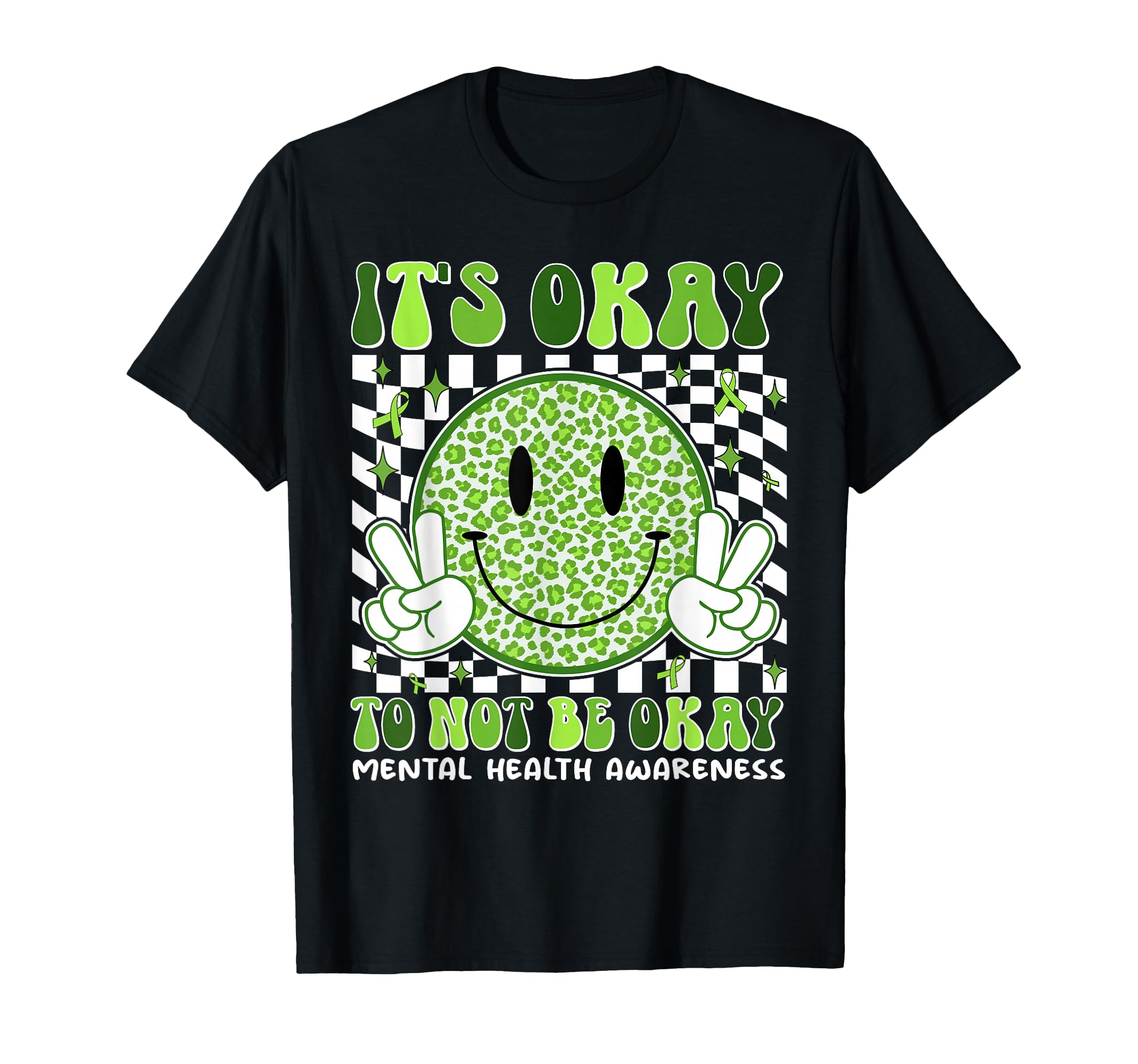 Its Okay To Not Be Okay Mental Health T-Shirt - Custom Art Print Unisex - T-Shirt, Sweatshirt, Hoodie