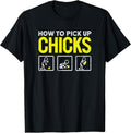 DIOTHENA Funny Easter Outfit How to Pick Up Chicks Unisex T-shirt, Sweatshirt, Hoodie, Long Sleeve Tee - T-Shirt, Sweatshirt, Hoodie
