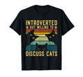 Funny Introverted But Willing To Discuss T-Shirt - Custom Art Print Unisex - T-Shirt, Sweatshirt, Hoodie